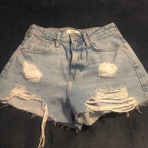 jean shorts